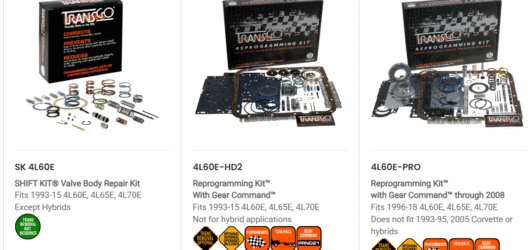 4L60E Transmission Shift Kit